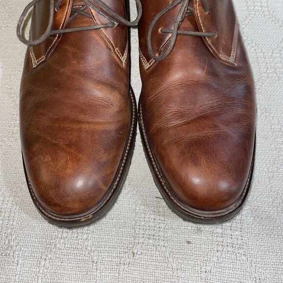 Johnston & Murphy Men’s Chukka Boots Size 12 M Brown Leather Going Out Party Fun main image 9